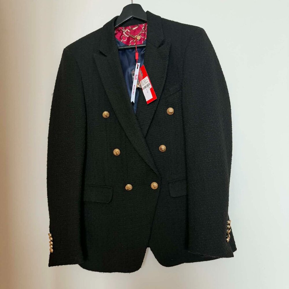 Elie Balleh Women’s Waffle Weave Blazer Size S